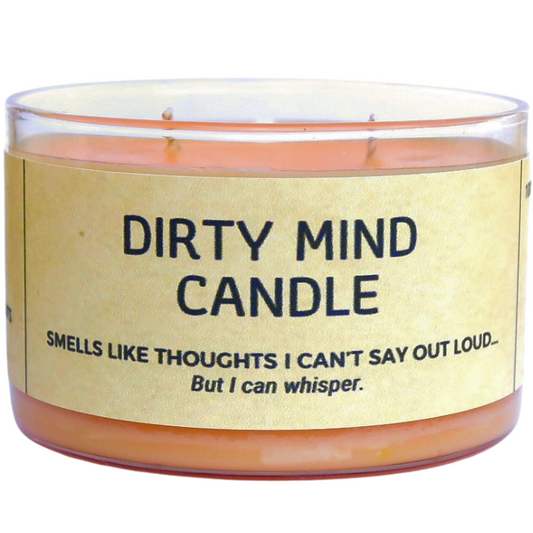 Lumânare parfumată din ceară de soia DIRTY MIND peach - coconut - vanilla 190g