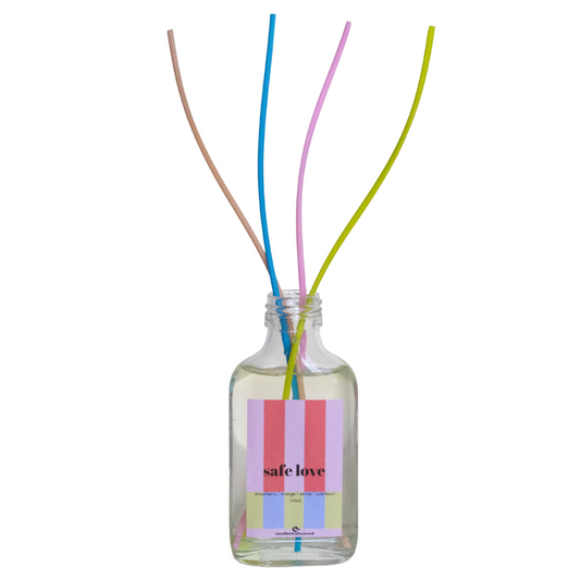 Difuzor parfumat  SAFE LOVE strawberry - orange - amber - patchouli 100ml