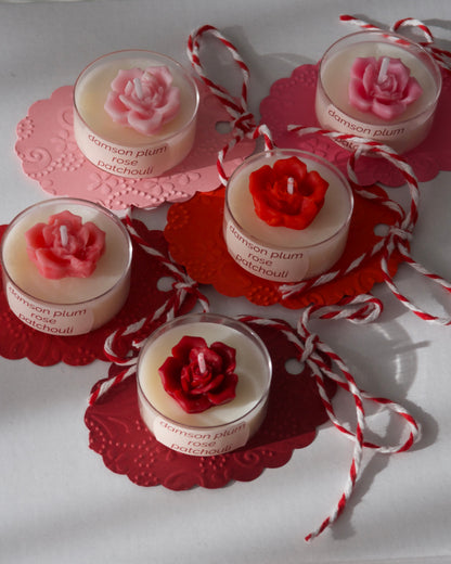 Mărțișor parfumat damson plum, rose & patchouli 15g