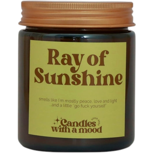Lumânare parfumată din ceară de soia RAY OF SUNSHINE passionfruit - mango -  pineapple 250g