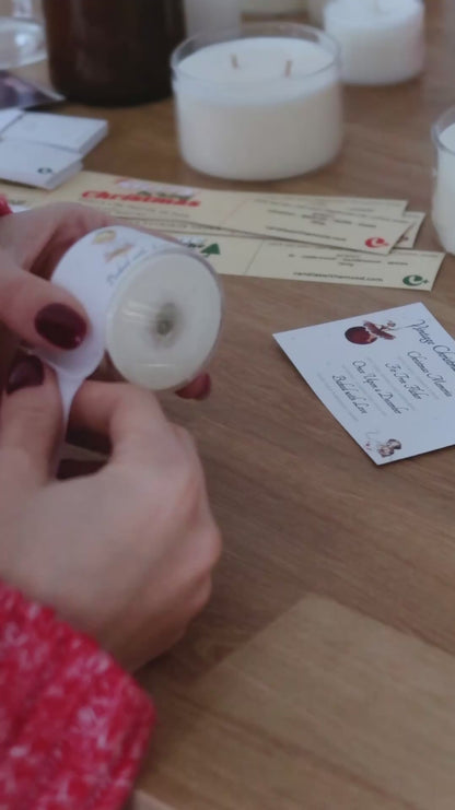 Set Vintage Christmas Tale - 4 lumânări din ceară de soia x 50g